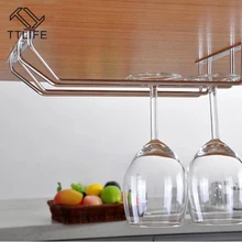 TTLIFE держатель для вина из нержавеющей стали, подвешиваемый стакан для питья es стойка для фужеров, шкафов для хранения, подвесная полка для бара