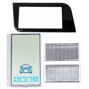 

A93 GSM display+glass For Starline A93 GSM lcd display remote controller with Zebra Stripes Flexible Cable remote