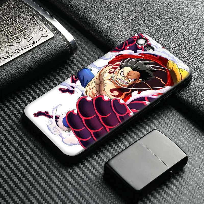 

Monkey d luffy one piece Anime Tpu Soft Silicone Phone Case Cover Shell For Apple IPhone 5 5s SE 6 6s 7 8 Plus X