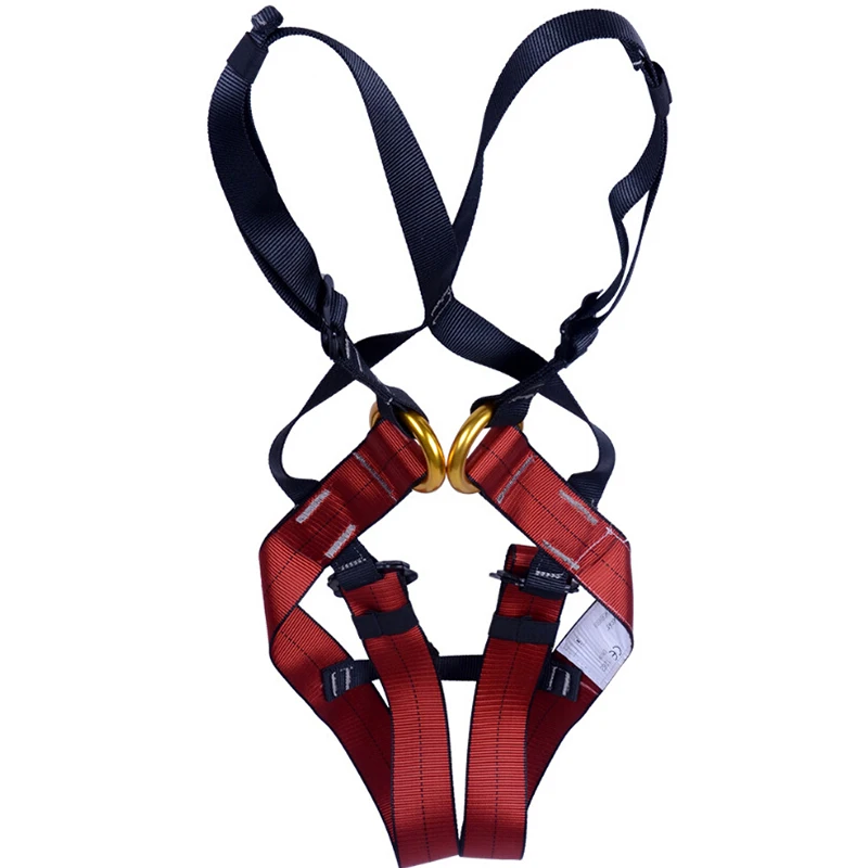 

Climbing Accessories Childrens Full Body Sit Seat Durable Secure Firm Belt Kids Solid Harness Strap Tree Rock Safety Protector
