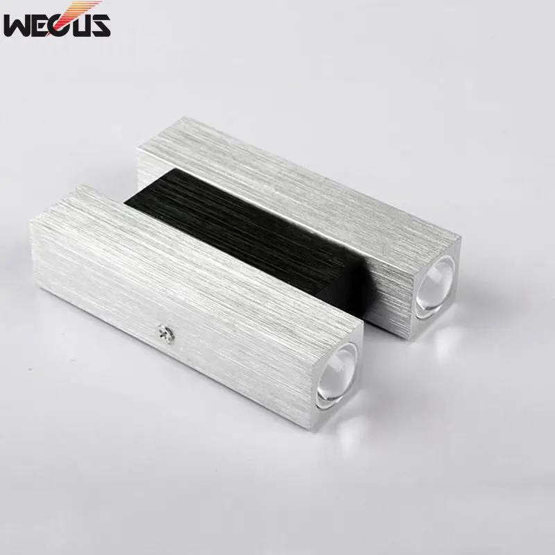 

(WECUS) Indoor 4W LED Wall Lamps AC85-265V Aluminum Decorate Wall Sconce bedroom LED Wall Light