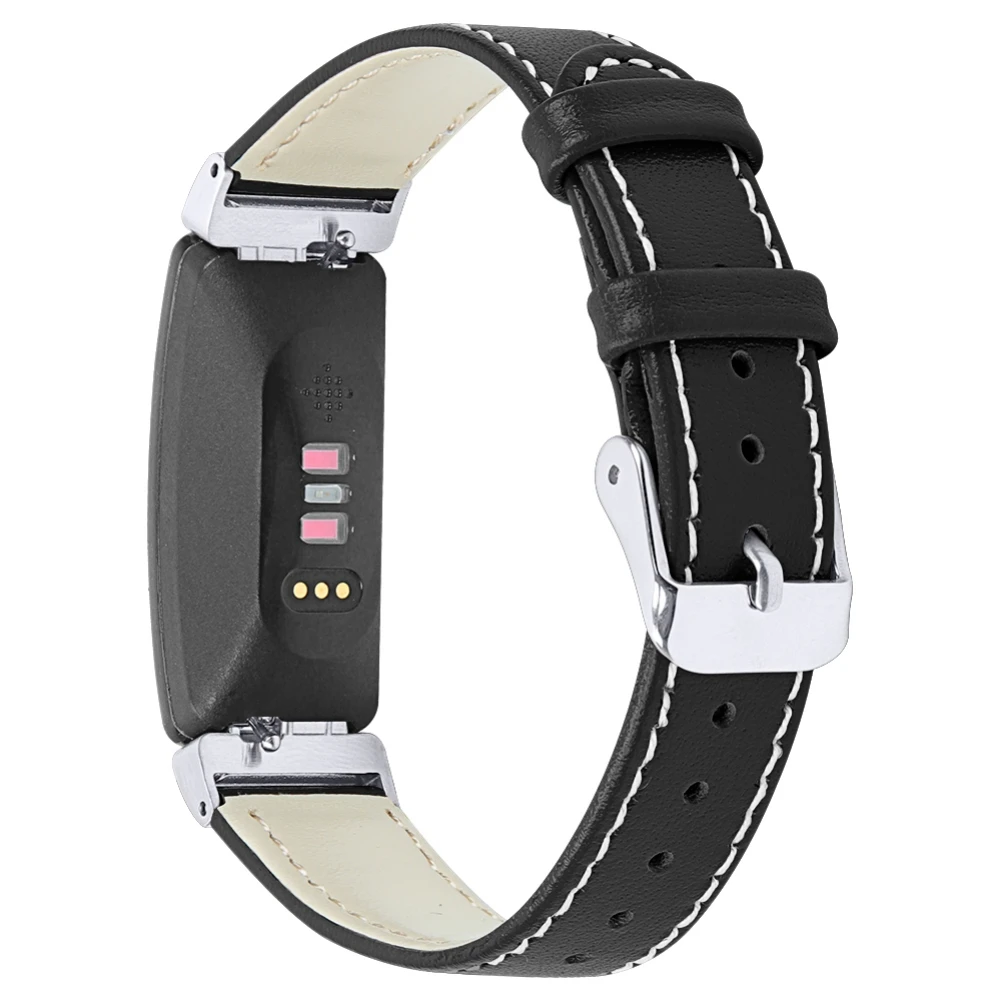 Ремешок из натуральной кожи для Fitbit Inspire HR Band сменные ремешки ремешок для часов Браслет для Fitbit Inspire HR Smart Watch Belt