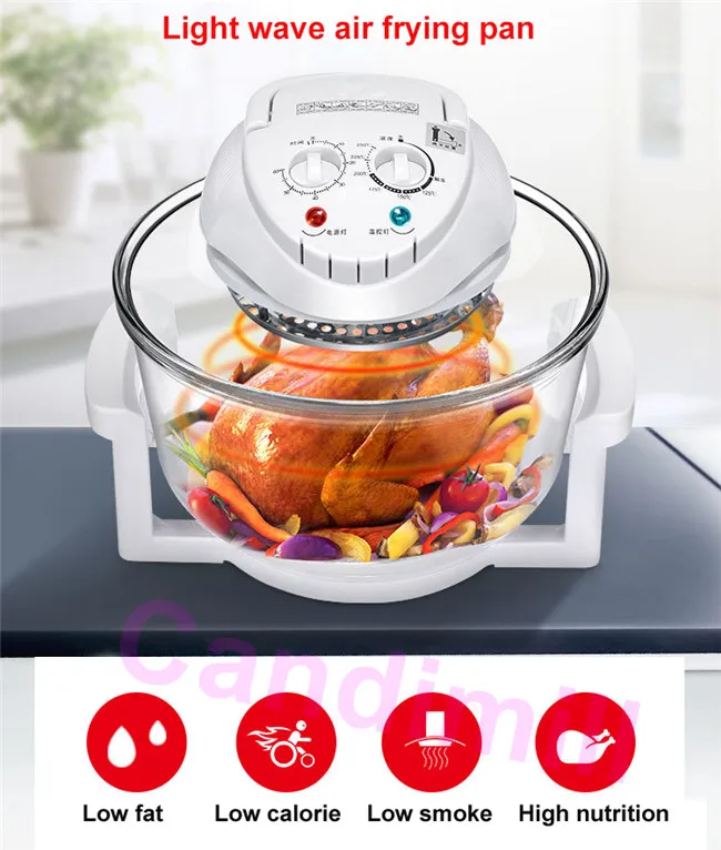 2019 Candimill Air Fryer Electric 12L Convection Oven Household Large