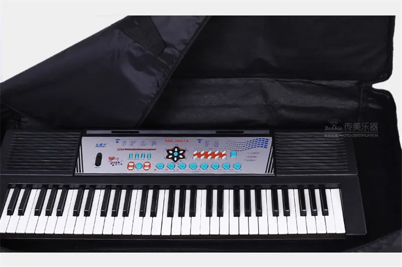 Утолщенный 76 ключ универсальный инструмент клавиатура сумка утолщенный Водонепроницаемый Электронный чехол для пианино чехол для электронного органа