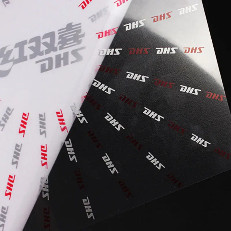 10 قطعة DHS تنس طاولة طبقة رقيقة واقية حامي المطاط بينغ بونغ المجذاف بات مجموعة اكسسوارات