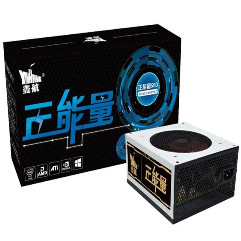 Блок питания XINGHANG для ПК 550 Вт блок настольного игровой мини ATX 12 В 24