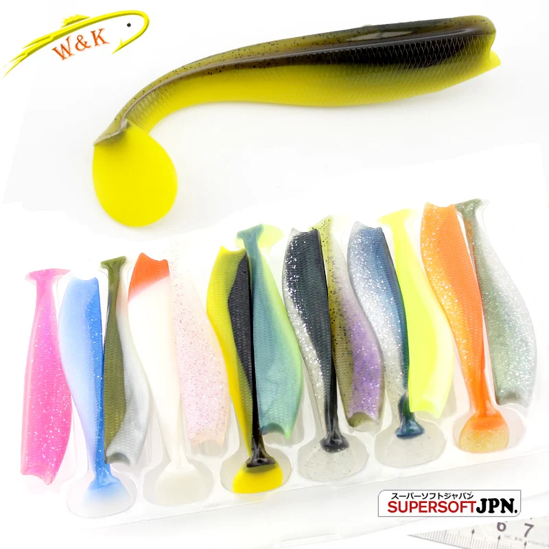 

Hot-Sale Silicone Baits at 13 Colors Set 11cm and 14cm Super Soft Fishing Lure Big Paddle Swimbait Ultimate Fishing Tackle Set