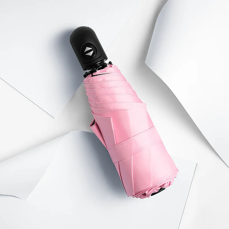 YADA 2019 Mini Automatic Umbrella Rain Women uv Charms Cute Light Umbrella For Womens Windproof Pocket Folding Umbrellas YS646
