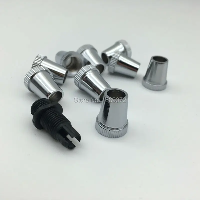 

10pcs/lot Metal cable Strain Relief Threaded lamp Cord Grip vintage pendant lamp cord lock
