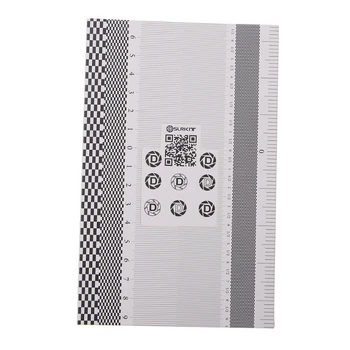 

Camera Lens Focus Calibration Card AF Micro Alignment Ruler Folding Chart
