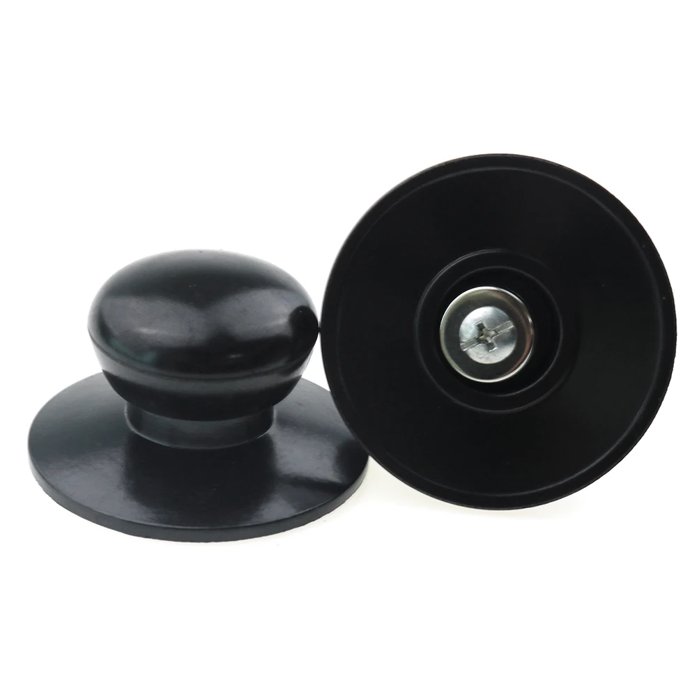 Pan Kettle Lid Knob Handle Black Lid Knob Handle Replacement Pot Part Cookware Kitchen Accessories Tools Cocina Pan Kettle Lid Knob Handle Black Lid Knob Handle Replacement Pot Part Cookware Kitchen Accessories Tools Cocina
