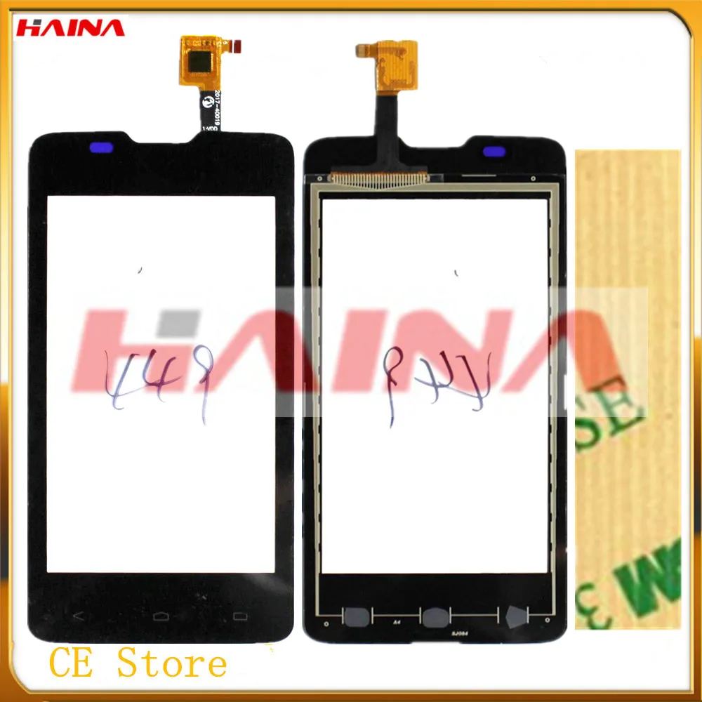 black&ampwhite color mobile phone touch screen digitizer For Fly IQ449 Pronto IQ 449 Touchscreen Panel Digitizer | Мобильные