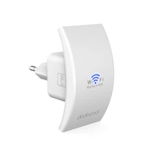 Dodocool N300 Wi-Fi Extender Wi-Fi Range Extender усилитель сигнала повторитель/режим AP с Ethernet Порты и разъёмы 2,4 ГГц 300 Мбит/с двойной антенны