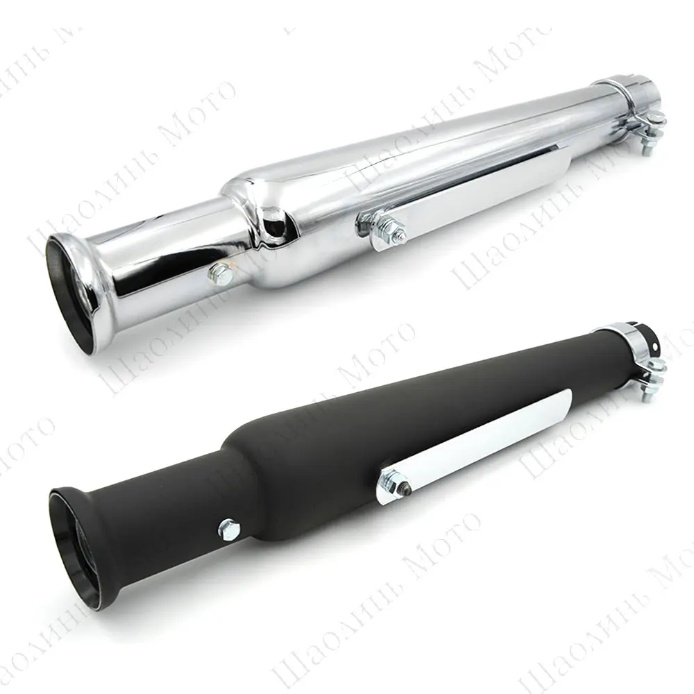 Vintage Classic Cocktail Shaker/Tulip end Moto Marmitta Tubo Di Scarico per Harley 883 YAMAHA