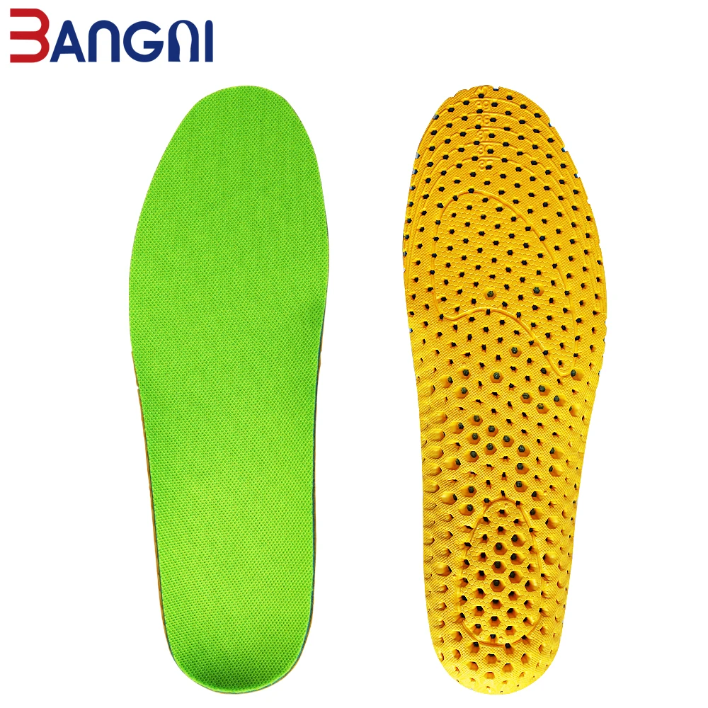 3ANGNI Soft Height Increase Breathable Women Men Shoes Free Size EVA Arch Support Running Insert Insoles