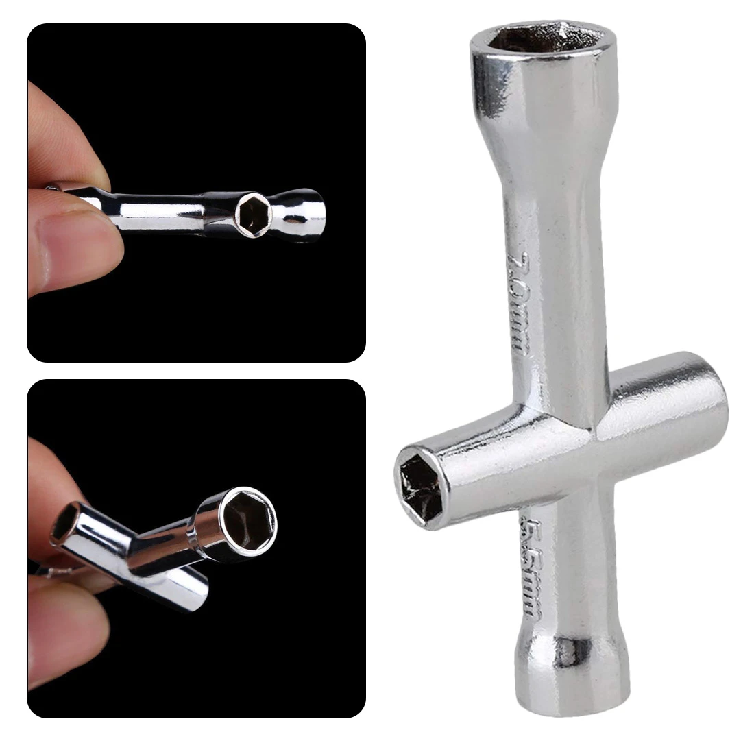 M2 M2 5 M3 M4ねじナット六角クロスレンチスリーブメンテナンスアクセサリー4サイズ車クロススリーブレンチ Wrench Aliexpress