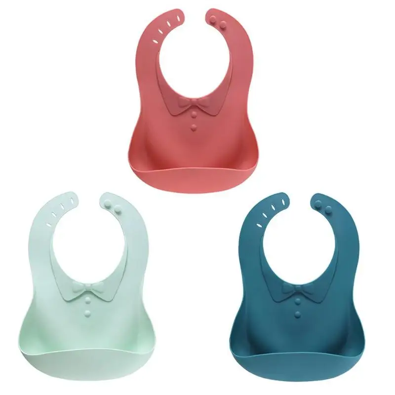 

Baby Feeding Bib PP Silicone Children Waterproof Saliva Towel Cartoon Aprons Baby Infant oil-proof Feeding Bibs Burp Cloths