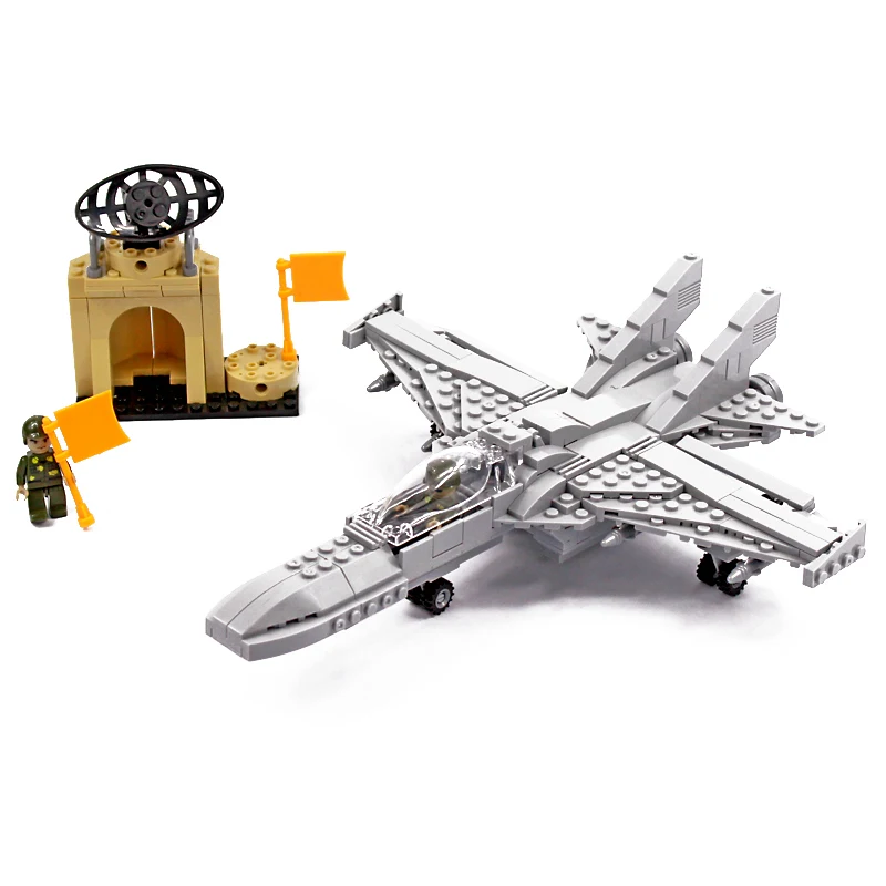 

COGO Military Educational Building Blocks Toys For Children Gifts Army Fighter Soldier Compatible With Legoe