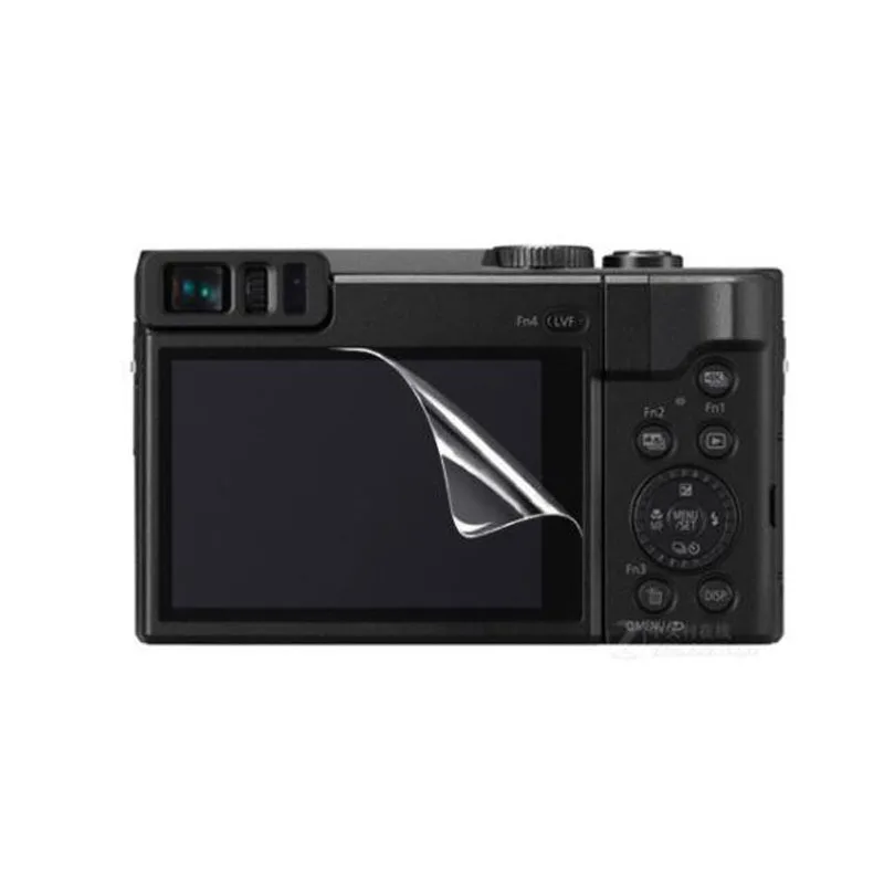 3 x защитный экран, прозрачный ПЭТ-пленка для цифрового фотоаппарата Panasonic LUMIX TZ90 ZS70 TZ70 ZS50 TZ85 TZ57 TX1/TX2 FZ80 FZ82 FZ85 Защитная крышка