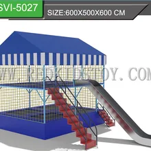 Цена по прейскуранту завода детский двойной пол батут парк CE сертифицированный Крытый коммерческий батут парк HZ-LG039