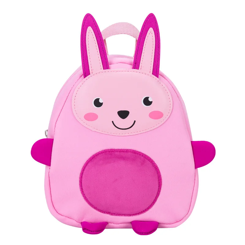 Милая школьная сумка с объемным рисунком динозавра для мальчиков, водоотталкивающая сумка для детей 1-5 лет, школьные рюкзаки для детей ясельного возраста - Цвет: Rabbit