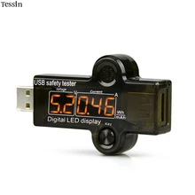 INGMAYA USB адаптер метр тестер безопасности напряжение тока 4,0-25 в заряда сигнализации для зарядного устройства кабель для зарядного устройства детектор постоянного тока