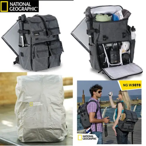 

High Quality Camera Bag NATIONAL GEOGRAPHIC NG W5070 Camera Backpack Genuine Travel Camera Bag