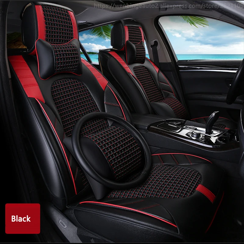 Высокое качество кожаный чехол для сиденья автомобиля seat LEON Ibiza Cordoba Toledo Marbella Terra