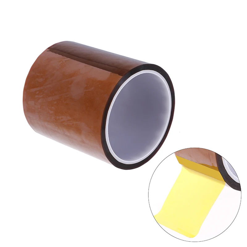 

30M Length Width 40/100mm High Temperature Polyimide Heat Resistant Adhesive Tape Insulation/non-scratch Kapton