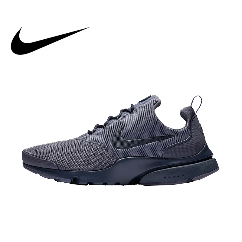 

Original Authentic NIKE PRESTO FLY Men's Running Shoes Lightweight Breathable and Durable Sports Shoes Good Quality 908019-007