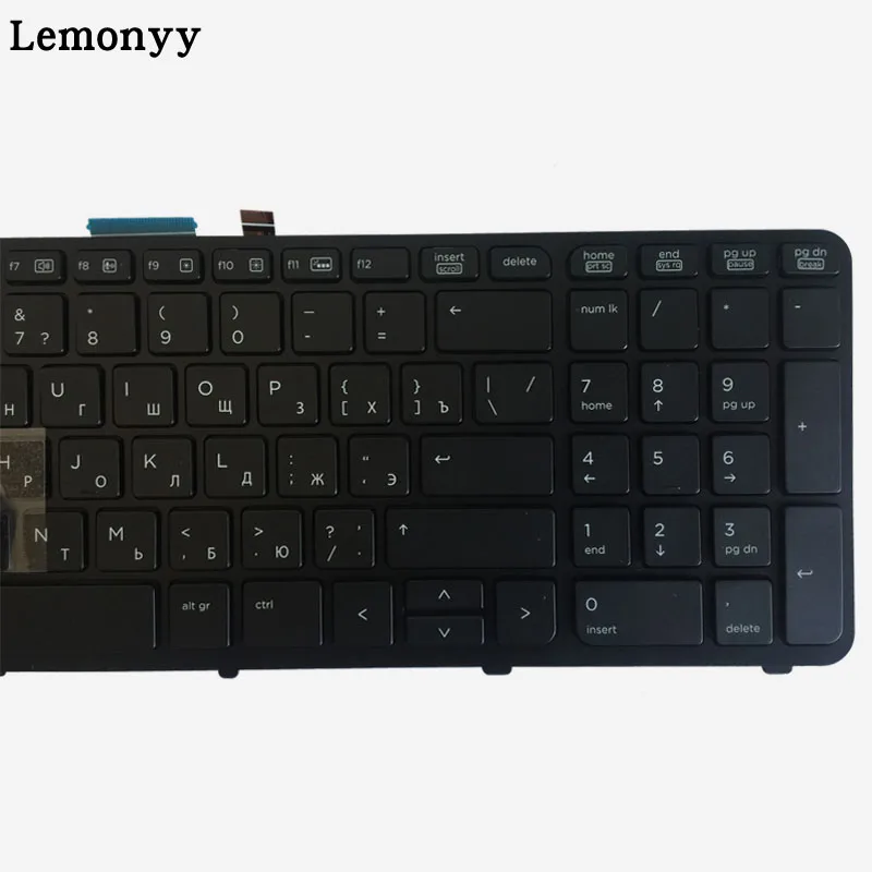  Russian laptop keyboard FOR HP for ZBOOK 15 17 G1 G2 PK130TK1A00 SK7123BL with backlight/Pointer 73