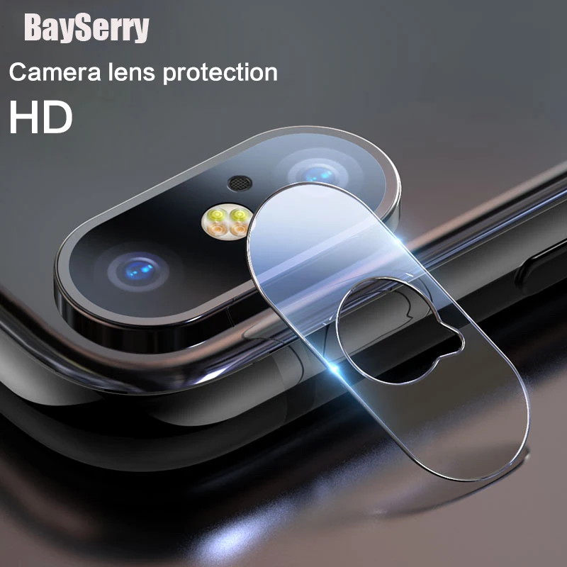 

HD Back Camera Lens Screen Protector For iPhone XS Max XR X Full Cover Transparent Tempered Glass For iPhone 8 7 6 6S Plus Film