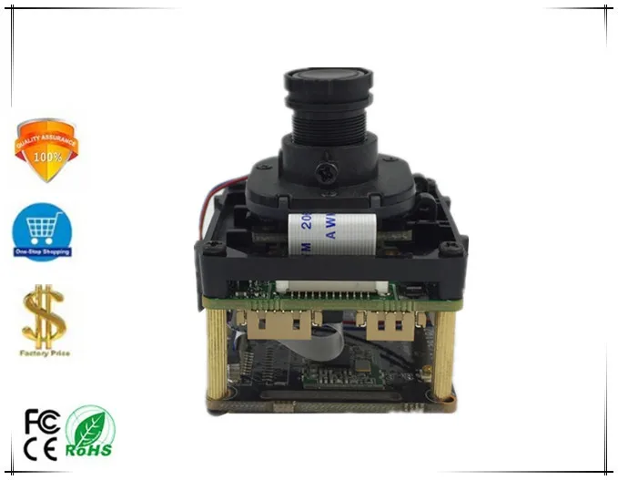 

WIFI Wireless IP Camera Module Board with IRC 2.8-12mm FishEye Panorama 3516E+Sony IMX323 1080P H.265 Audio CMS XMEYE