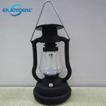 

Outdoor Camping Hand Crank Solar Powered LED Tent Lamp Rechargeable Emergency Lamp Light Lantern Work Light