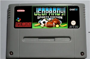 

Jeopardy Sports Edition - Action Game Card EUR Version