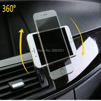 

360 Degree Car Holder Magnetic Air Vent Mount Phone Holder Stands for lifan x60 620 520 320 125cc x50 solano smily accessories