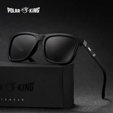 POLARKING Новые поляризованные солнцезащитные очки для мужчин Fashion Square Night Vision Очки мужские дорожные солнцезащитные очки cuculos de sol