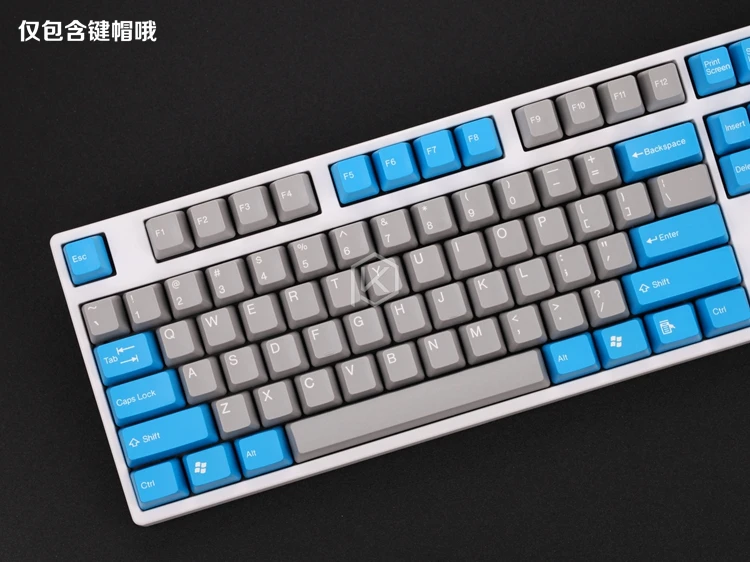 Taihao abs двойные брелки для diy игровой механической клавиатуры цвета океана темно-синий белый желтый красный оранжевый фиолетовый розовый