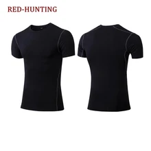 Для мужчин s Йога Рубашки Сжатия Под Базовый Для мужчин спортивная одежда топы Мужской тренажерный зал рубашки Скины одежда работает рубашка