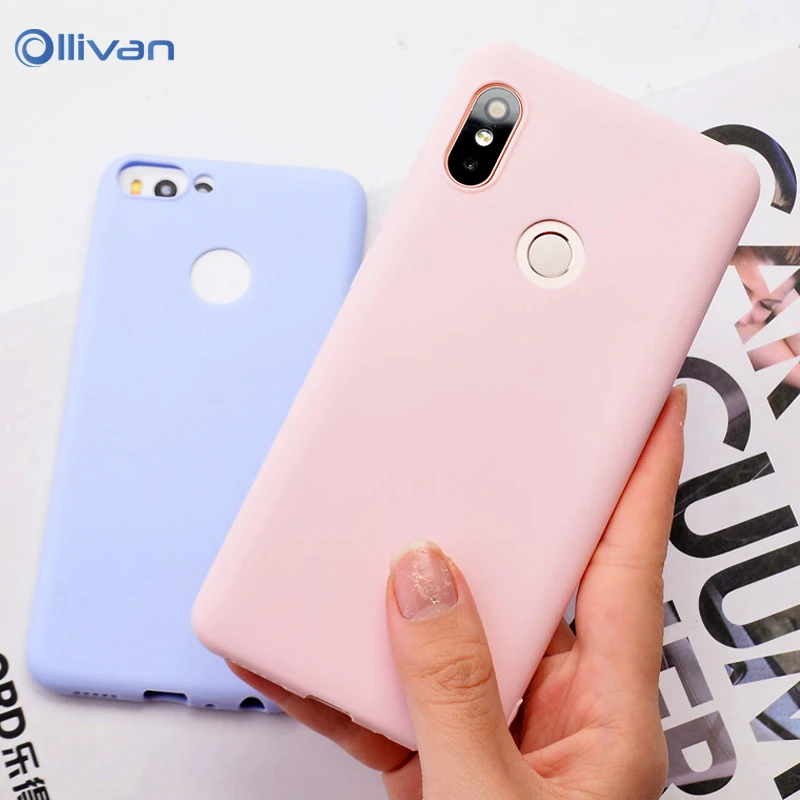 Candy Color Silicone Case for Samsung Galaxy A50 A30 A10 M10 M20 A40 A70 Solid TPU Phone Back Cover Cute Coque Funda A505 2019
