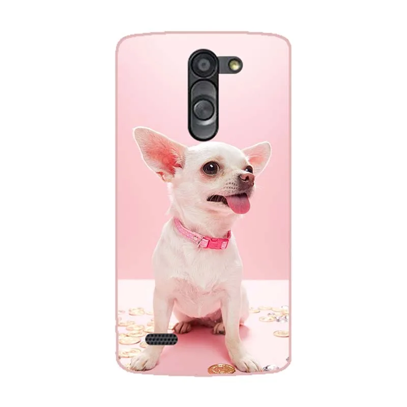 Мягкий чехол для LG L Bello D331 D335 Prime D337 задняя крышка силиконовый красивый мультяшный