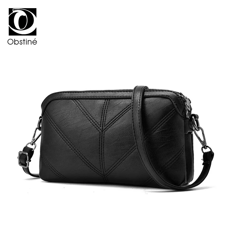 

New Fashion Zipper Women Bag Soft PU Leather Women Messenger Bags Brand Designer Handbags Crossbody Ladies Shoulder Bags