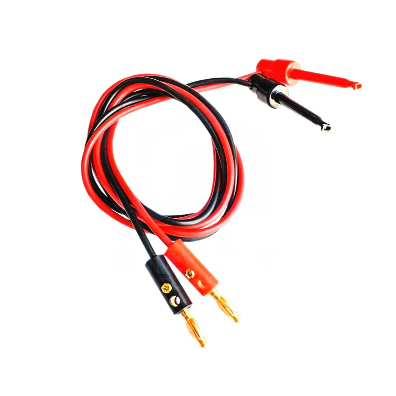 1pcs 4mm banana plug line test hook line Test hook connecting line