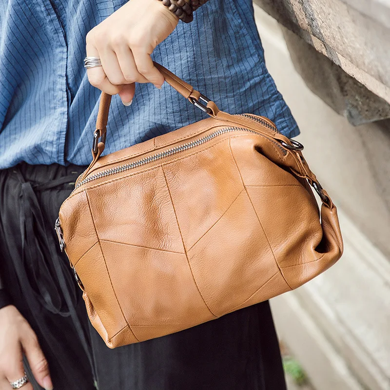 Женские из натуральной кожи Tote сумка ручка сверху кожа Сумка Повседневное/ПР