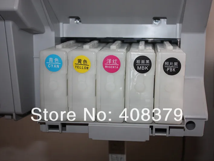 

compatible cartridge with inkbag with permanent chip for Surecolor T5000 printer