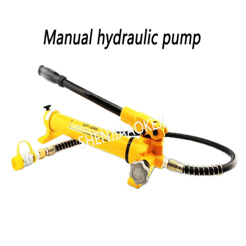 1pc Cp390 Manual Hydraulic Pump 600kg/cm2 Ultra High Pressure Pump