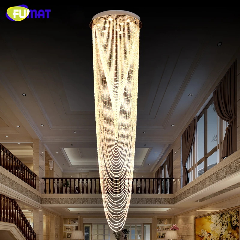 Люстра FUMAT светодиодная K9|stair chandelier|chandelier modernlight chandelier |
