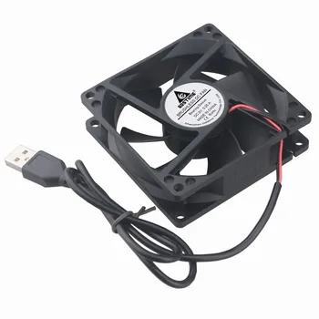 

50 Pieces Gdstime 80*80*25mm DC 5V USB 80mm x 25mm 8025 8cm VGA Heatsink Computer Cooling Fan 80x80x25mm