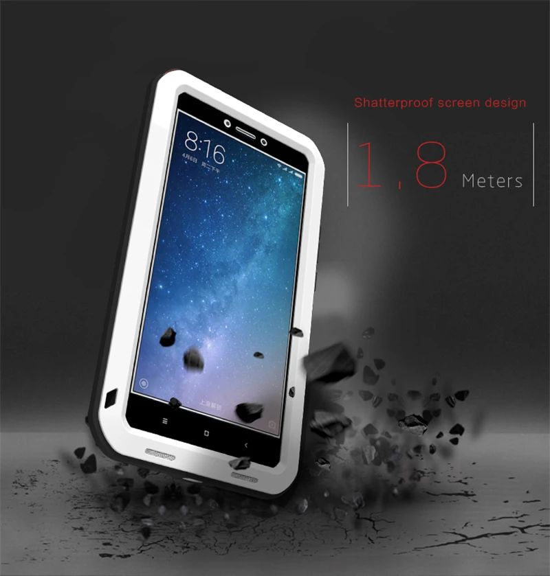 LOVE MEI Aluminum Metal Case For Xiaomi Mi Max 2 (9)