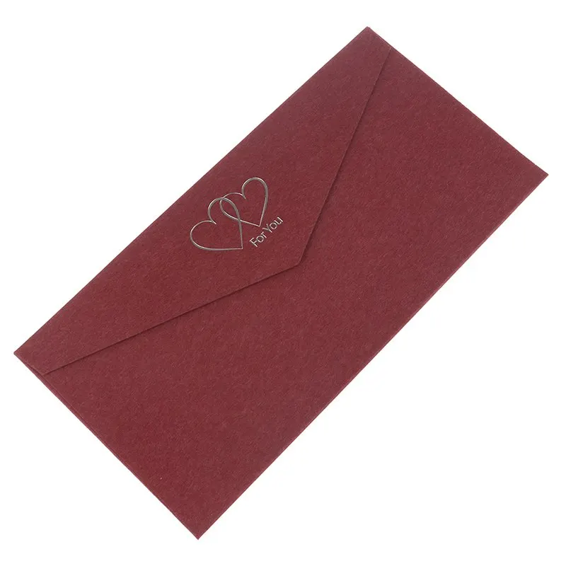 Винтаж тиснение фольгой печатная Бумага конверты для свадьбы письмо-приглашение школьные принадлежности